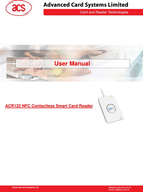 acr122u 사용법|acs acr122u user manual.